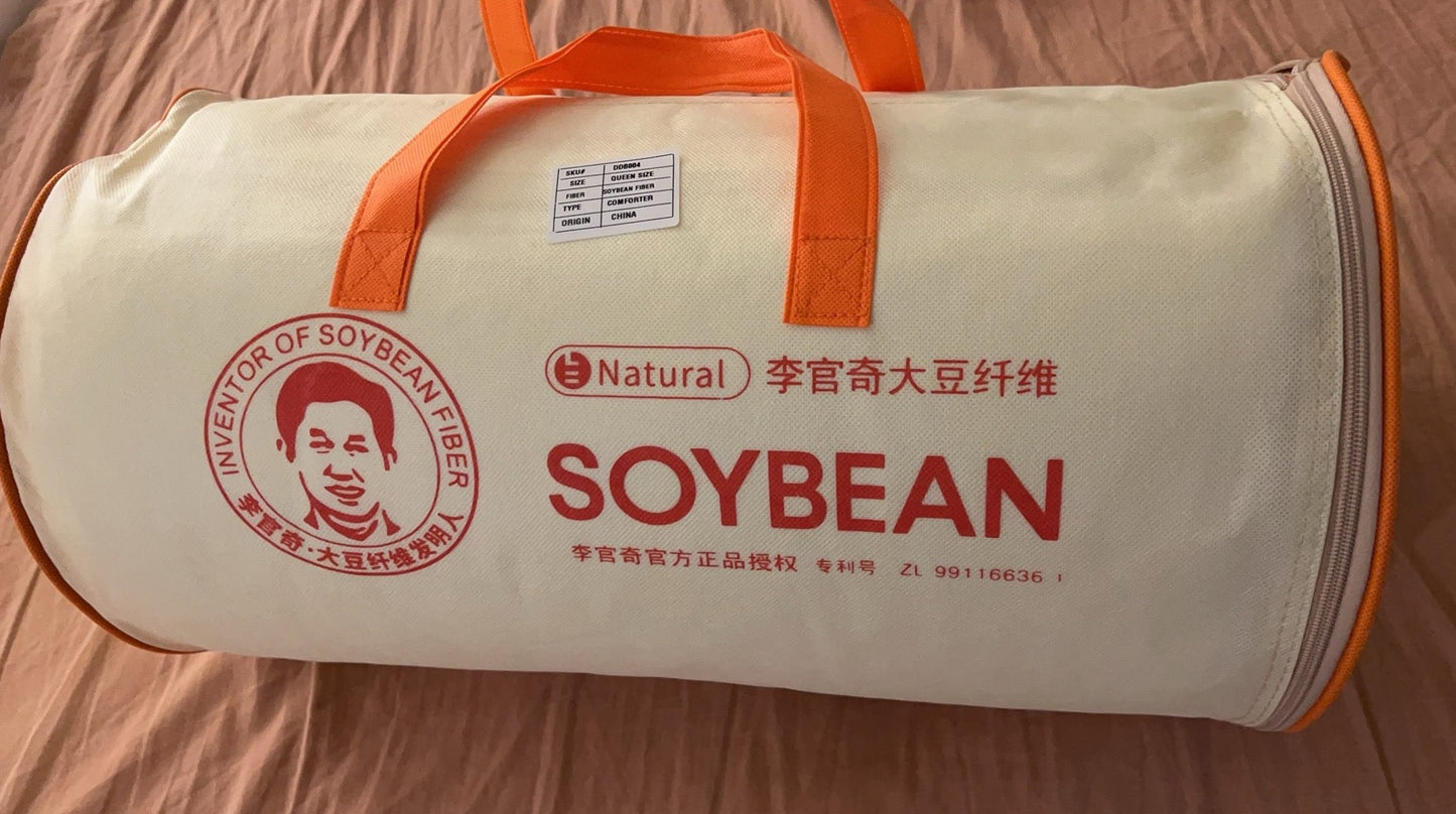 「被子」李官奇全棉贵族大豆被
