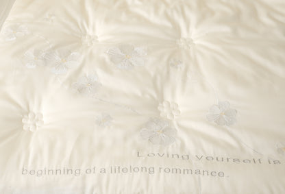 繁花牛奶糯糯被 冬被