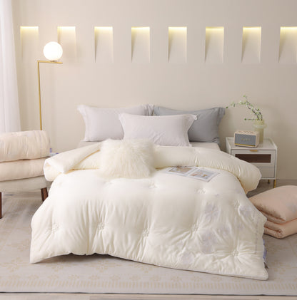 繁花牛奶糯糯被 冬被