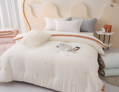 生姜暖绒冬被 冬被