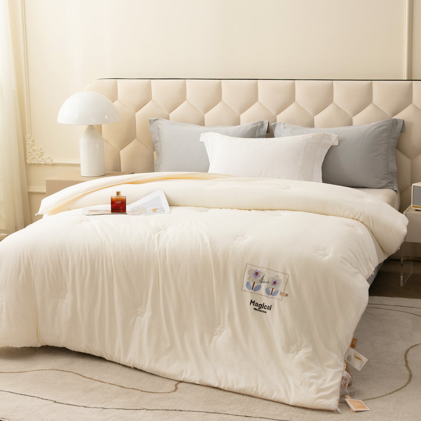 花间里蚕蛹蛋白被【子母被】冬被